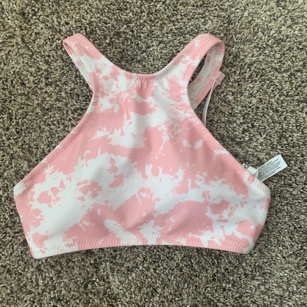 🌟PINK AND WHITE BIKINI TOP🌟